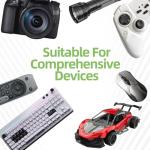 BEVIGOR 8 Pack High Capacity AA Rechargeable Batteries