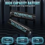 POWEROWL AA Lithium Batteries - Pack of 8