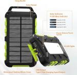 26800mAh Solar Power Bank with Fast Charging