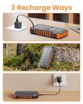 Virelek 27000mAh Wireless Solar Power Bank
