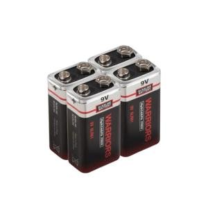 Warriors 4X High Capacity 9V Alkaline Batteries