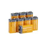 Amazon Basics 9V Alkaline Batteries 8-Pack