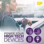 10-Pack CR2032 3V Lithium Batteries by GP