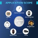 EEMB CR2032 3V Lithium Coin Cell Battery 5-Pack