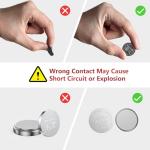 Tanatare 20 Pack CR2032 Coin Batteries with Tool