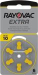 Rayovac Extra Advanced Hearing Aid Battery Pack 60
