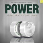 10-Pack LR44 Button Cell Batteries for Small Devices