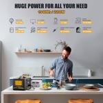 VTOMAN 2200W Portable Power Station with Expandable Capacity
