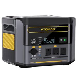 VTOMAN 1000W Portable Power Station with Fast Charging