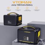 VTOMAN Jump 2200 Portable Power Station with Battery