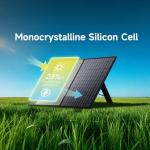 ALLPOWERS 100W Foldable Solar Charger Kit