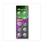 10-Pack CR2032 3V Lithium Batteries by GP