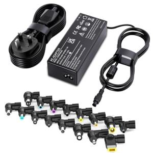 90W Universal Laptop Charger with 16 Tips