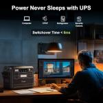 FOSSIBOT F2400 2048Wh Portable Power Generator