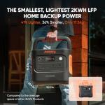Jackery Explorer 2000V2 Portable Power Station with Solar Panels