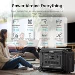 OUPES Mega 3 Portable Power Station with Solar Kit