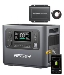 AFERIY P210 Portable Power Station - 2048Wh Backup