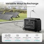 OUPES Mega 3 Portable Power Station with Solar Kit