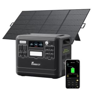 FOSSiBOT F2400 Portable Power Station & Solar Panel