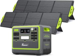 FOSSiBOT F2400 Solar Power Station with Solar Panels