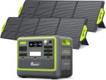FOSSiBOT F2400 Solar Power Station with Solar Panels