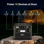 FOSSiBOT F2400 Portable Power Station & Solar Panel