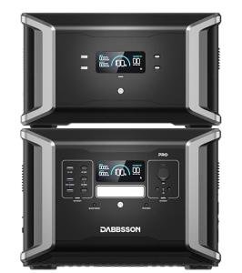 Dabbsson Power Station with Expansion Battery, 3532Wh