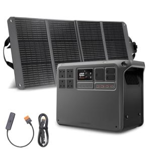 DJI 2000 Power Station with Solar Charging System