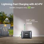 Dabbsson Power Station with Expansion Battery, 3532Wh