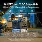 BLUETTI Apex 300 Solar Generator with Hub D1