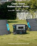 Anker SOLIX F2000 Power Station with Solar Panel