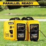 POXURIO 2450W Portable Inverter Generator for Camping