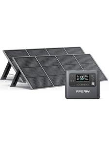 AFERIY 1200W Portable Power Station with Solar Panels
