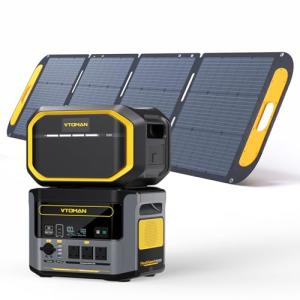 VTOMAN FlashSpeed 1500 Portable Power Station Bundle