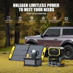 VTOMAN FlashSpeed 1500 Portable Power Station Bundle