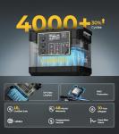 LIPOWER 1000W Solar Generator for Outdoor Power