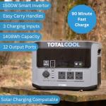 Totalpower 1500 Portable Power Bank with Inverter