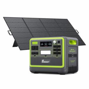 FOSSiBOT F2400 Power Station with 420W Solar Panel