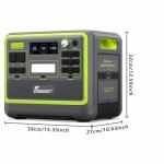 FOSSiBOT F2400 Power Station with 420W Solar Panel