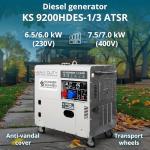 Könner & Söhnen 7500W Diesel Power Generator
