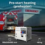 Könner & Söhnen 7500W Diesel Power Generator