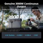 DJI 2000W Portable Power Station with Solar Panel