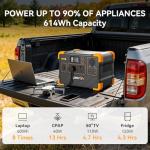 Pecron E600LFP Portable Power Station - 614Wh Battery