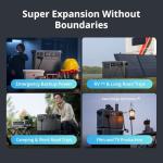 DJI 2000W Portable Power Station with Solar Panel