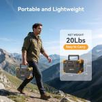 Pecron E600LFP Portable Power Station - 614Wh Battery