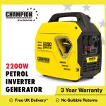 Champion 2200W Portable Inverter Generator for Camping