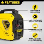 Champion 2200W Portable Inverter Generator for Camping