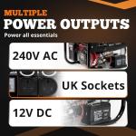 6600W Portable Petrol Generator with Electric Start