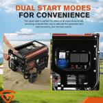 6000W Portable Electric Start Petrol Generator