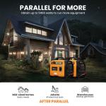 Quiet Portable Inverter Generator 3000W 3200W